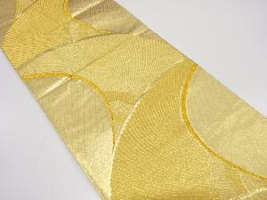 抽象鳥模様織り出し　袋帯